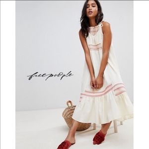COPY - NWT Free People Another Love Smocked Midi …